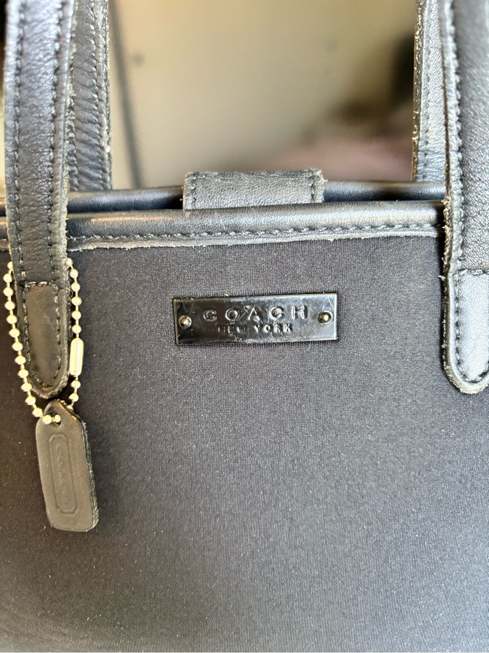 Vintage Coach Mini Tote - Picture 2 of 5